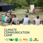 Jugendliche bei einem Workshop auf dem Climate Communication Camp