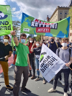 BUNDjugend Frankfurt auf dem globalen Klimastreik